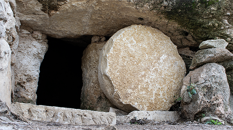 부활절-열린 무덤